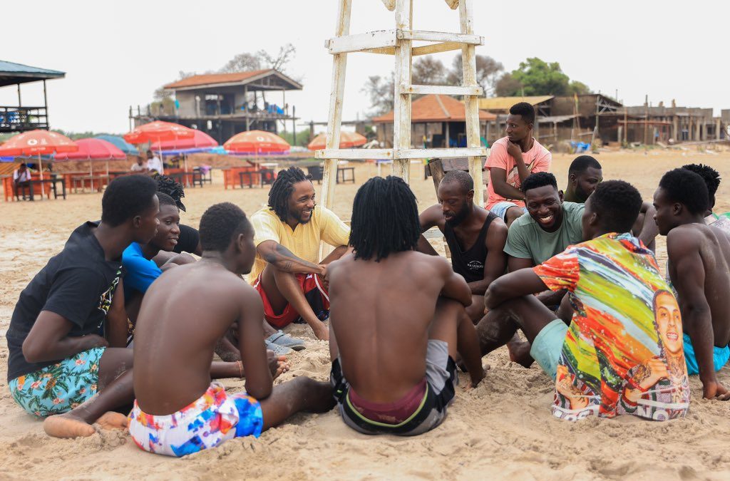 Kendrick Celebrates New Album Release Over in Ghana
