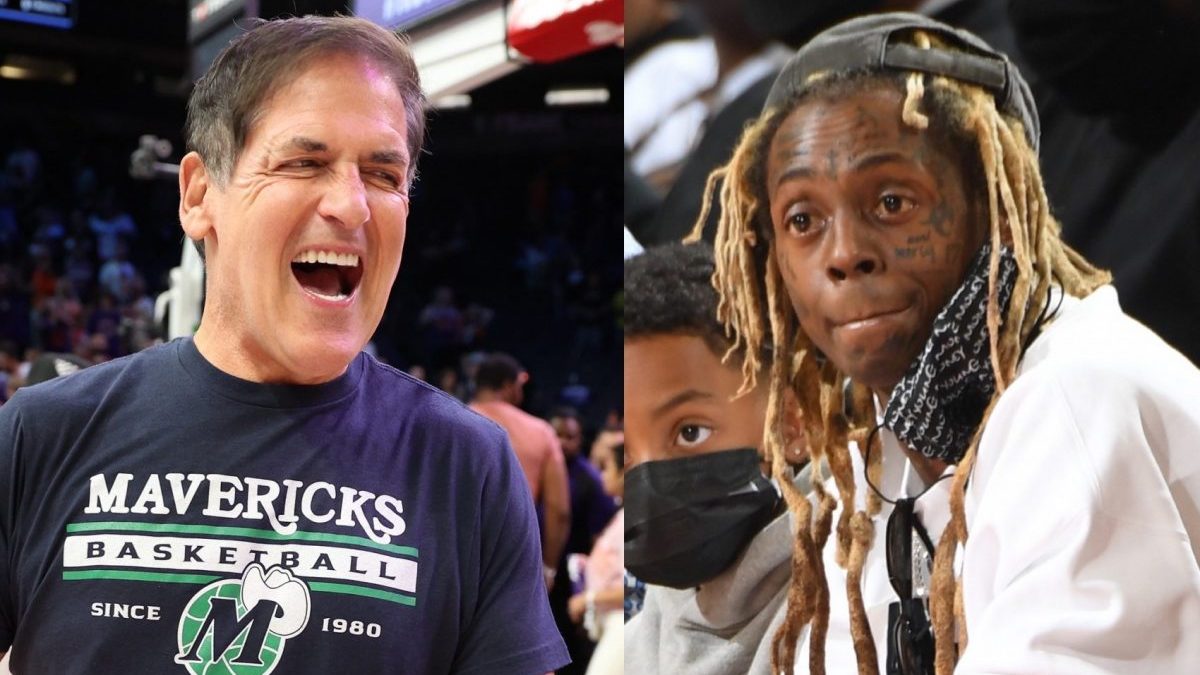 Mark Cuban and Lil Wayne