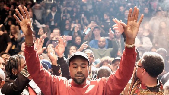 Kanye West accusing adidas