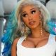 Cardi B Face Tattoo