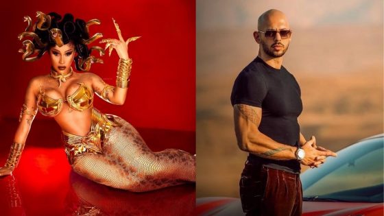 Cardi B Andrew Tate