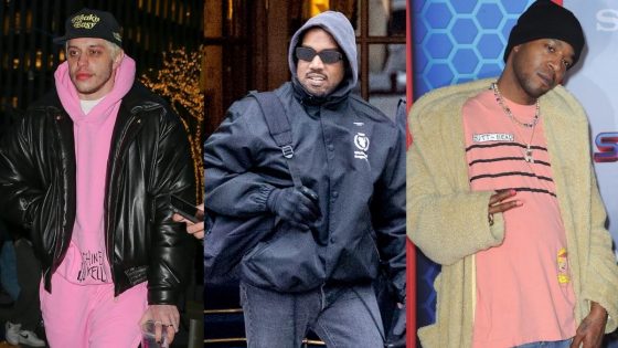 Kanye West Pete Davidson Kid Cudi
