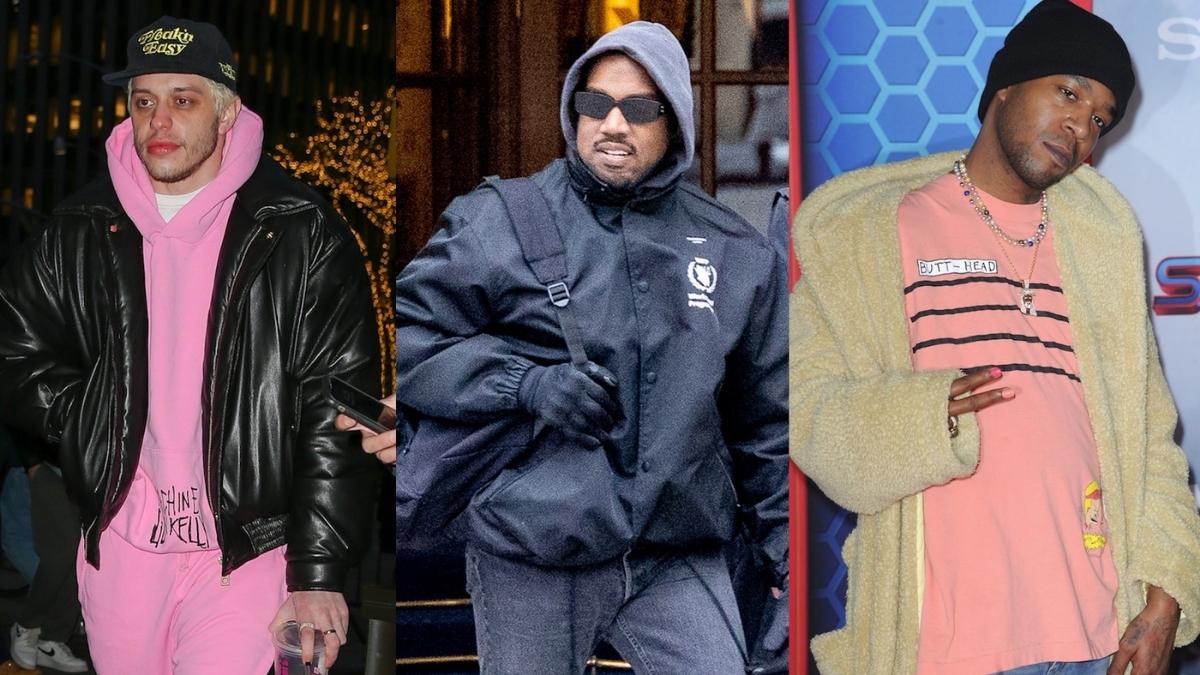 Kanye West Pete Davidson Kid Cudi