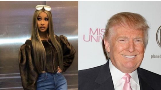 Cardi B Donald Trump