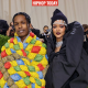 a$ap rocky and rihanna at met gala